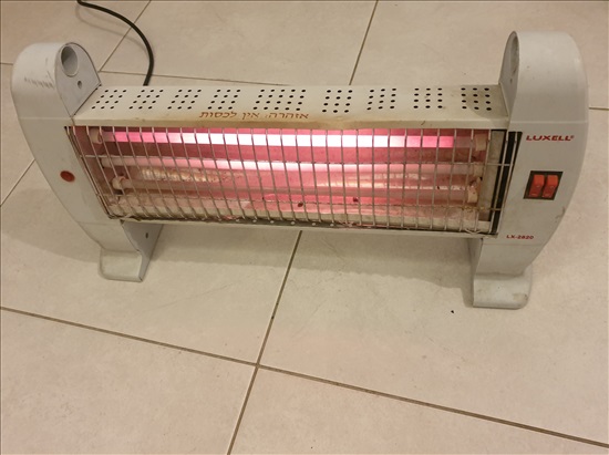 תמונה 1 ,תנור חימום LUXELL עם 3 דרגות למכירה בהרצליה מוצרי חשמל  תנור חימום