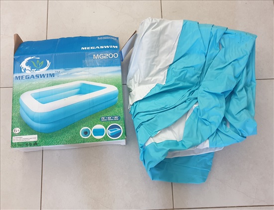 תמונה 3 ,בריכה מלבנית מתנפחת למכירה בהוד השרון לגינה  בריכה