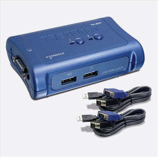 תמונה 1 ,KVM Switch לשליטה בשני מחשבים למכירה בהרצליה מחשבים וציוד נלווה  אביזרים