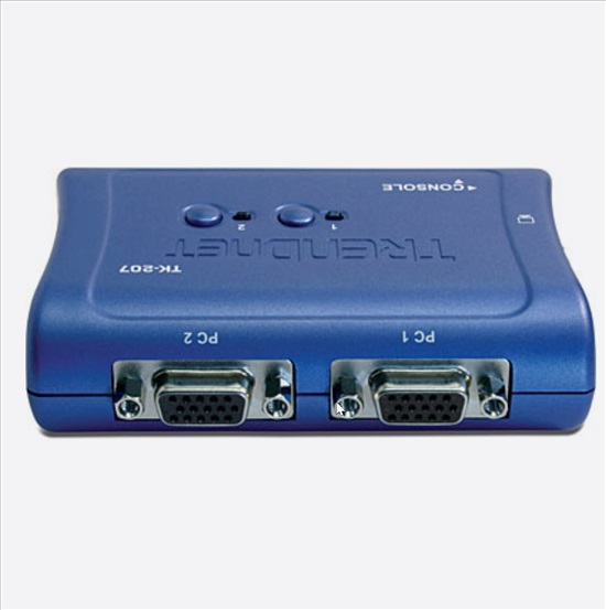 תמונה 2 ,KVM Switch לשליטה בשני מחשבים למכירה בהרצליה מחשבים וציוד נלווה  אביזרים