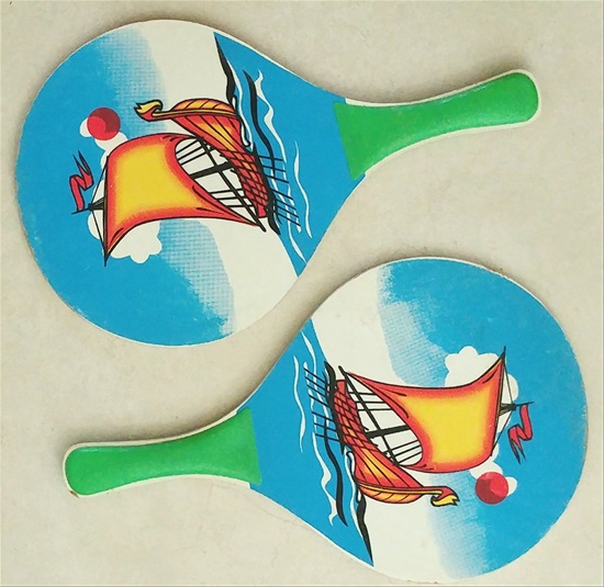 תמונה 1 ,זוג מטקות לילדים + כדור למכירה בהרצליה לתינוק ולילד  משחקים וצעצועים