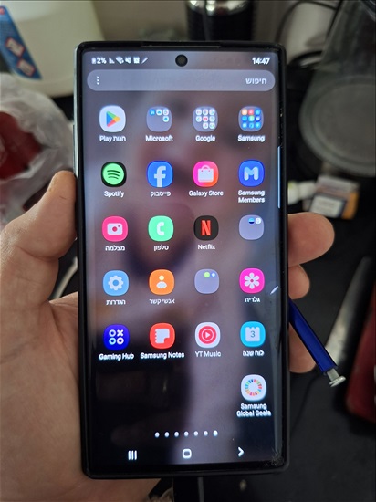 תמונה 1 ,galxynote 10 plus למכירה ברמלה סלולרי  סמארטפונים