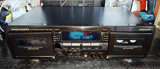 תמונה 1 ,✨טייפ דאבל קסט וינטג' MARANTZ  למכירה בתל אביב סטריאו ונגנים  טייפ