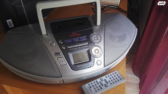 תמונה 2 ,רדיו דיסק PANASONIC חדש למכירה בקרית ים סטריאו ונגנים  רדיו טייפ דיסק