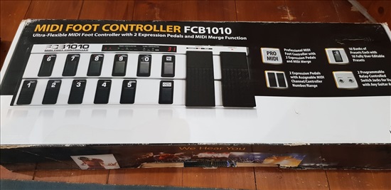 תמונה 1 ,שלט מידי  FOOT CONTROLLER למכירה בחיפה כלי נגינה  שונות