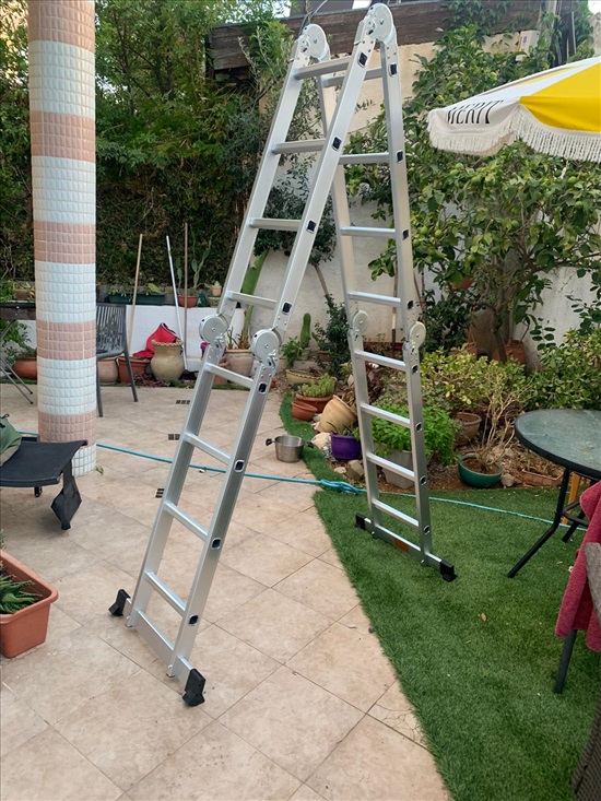 תמונה 1 ,סולם אלומיניום 4.70 חדש בקופסא למכירה בחולון כלי עבודה  אחר