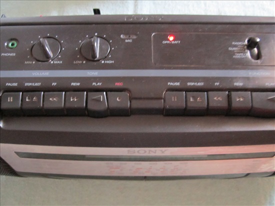 תמונה 3 ,רדיו קלטת SONY CFC W338S למכירה בקרית מוצקין סטריאו ונגנים  טייפ