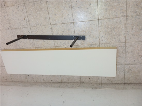 תמונה 6 ,מדף צף מעץ בגימור לבן, מדף ע למכירה בחיפה ריהוט  מדפים