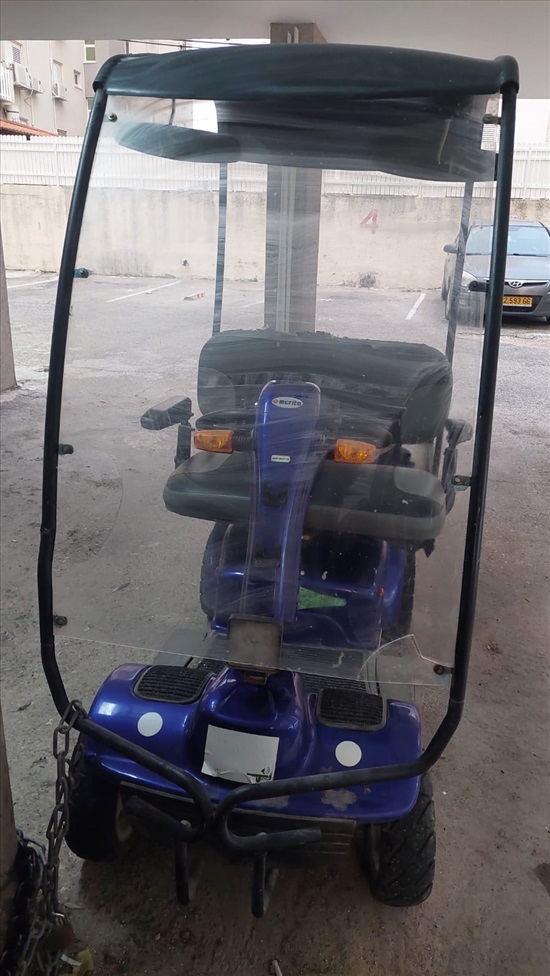 תמונה 3 ,קולנעית למכירה בנתניה ציוד סיעודי/רפואי  קלנועית