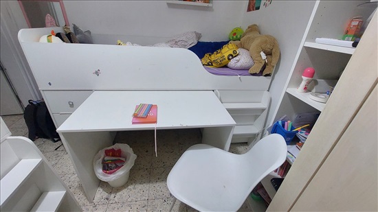 תמונה 2 ,מיטת יחיד משולבת למכירה בפתח תקווה ריהוט  מיטות