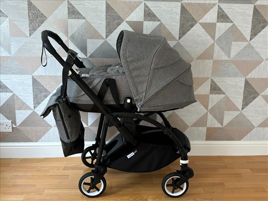 תמונה 2 ,Bugaboo Bee 6 in Grey Melange  למכירה בתל אביב לתינוק ולילד  עגלות ועגלות טיול