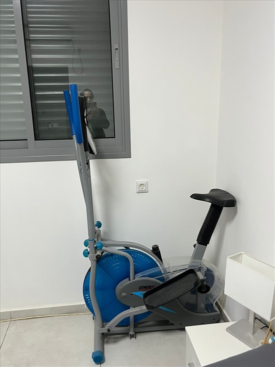 תמונה 1 ,אליפטיקל ואופני כושר משולבים למכירה בראש העין ציוד ספורט  מכשירי כושר ביתי