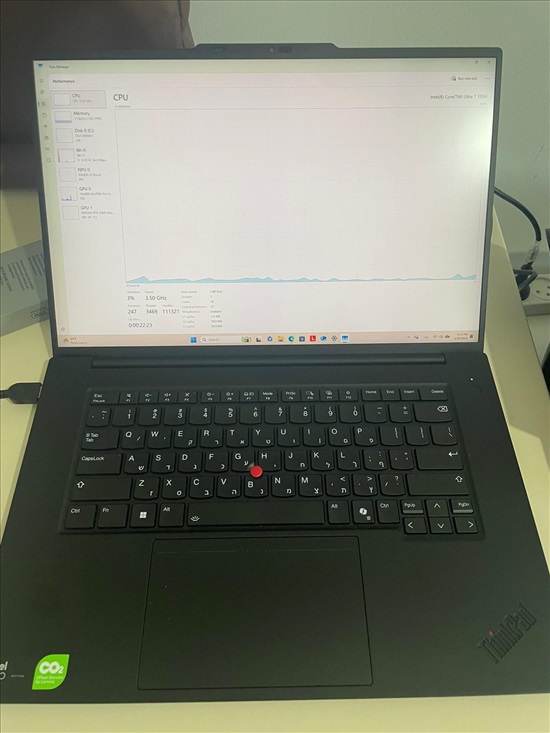 תמונה 5 ,Lenovo ThinkPad P1 Gen 7 למכירה בראש העין מחשבים וציוד נלווה  מחשב נייד