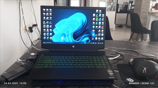 תמונה 2 ,מחשב גיימינג חזק Hp Pavilion למכירה בתל אביב מחשבים וציוד נלווה  מחשב נייד