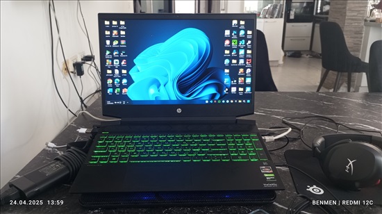 תמונה 3 ,מחשב גיימינג חזק Hp Pavilion למכירה בתל אביב מחשבים וציוד נלווה  מחשב נייד