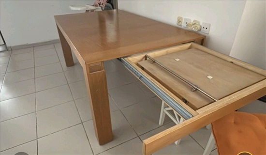 תמונה 6 ,שולחן אוכל מעץ מלא למכירה בהוד השרון ריהוט  שולחנות