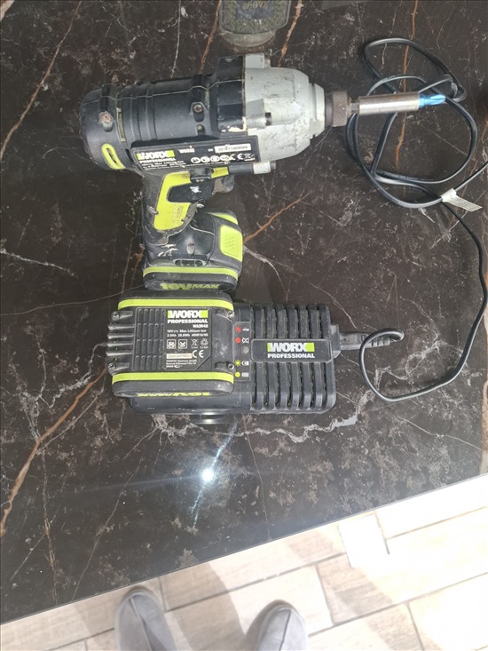 תמונה 2 ,מברגה של וורקס 16 v למכירה באור עקיבא כלי עבודה  מברגה