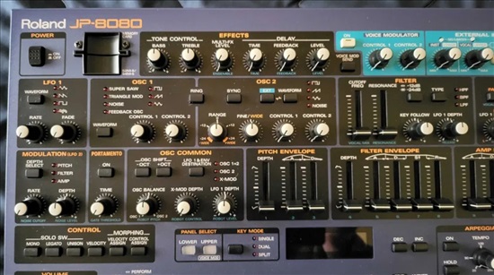 תמונה 2 ,Roland JP-8080 (ללא דופי) למכירה באבו סנאן כלי נגינה  אלקטרוניקה
