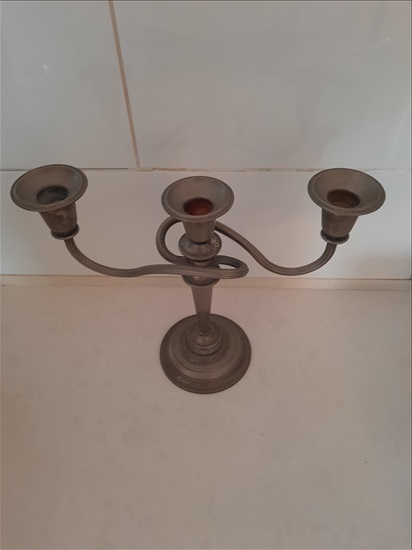 תמונה 1 ,פמוט שלושה קנים למכירה בבת ים יודאיקה  אחר