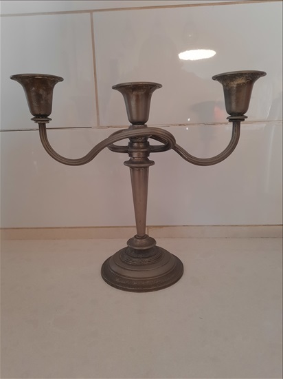 תמונה 2 ,פמוט שלושה קנים למכירה בבת ים יודאיקה  אחר
