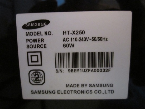 תמונה 4 ,מערכת DVD ביתית SAMSUNG HT X 2 למכירה בקרית מוצקין סטריאו ונגנים  שונות