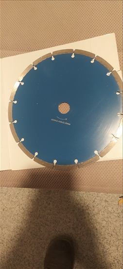 תמונה 1 ,דיסק יהלום לגרניט  9" למכירה בפתח תקווה כלי עבודה  כלים לבנין