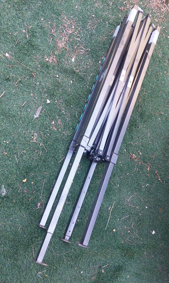 תמונה 2 ,גזיבו מתקפל 3x3 מ' ללא היריעה למכירה בהוד השרון לגינה  סוכות