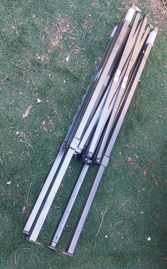 תמונה 3 ,גזיבו מתקפל 3x3 מ' ללא היריעה למכירה בהוד השרון לגינה  סוכות