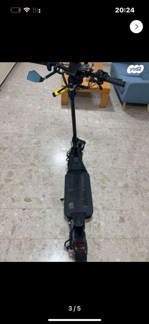 תמונה 2 ,קורקינט חשמלי nami blast  למכירה בירושלים קורקינטים  קורקינט חשמלי