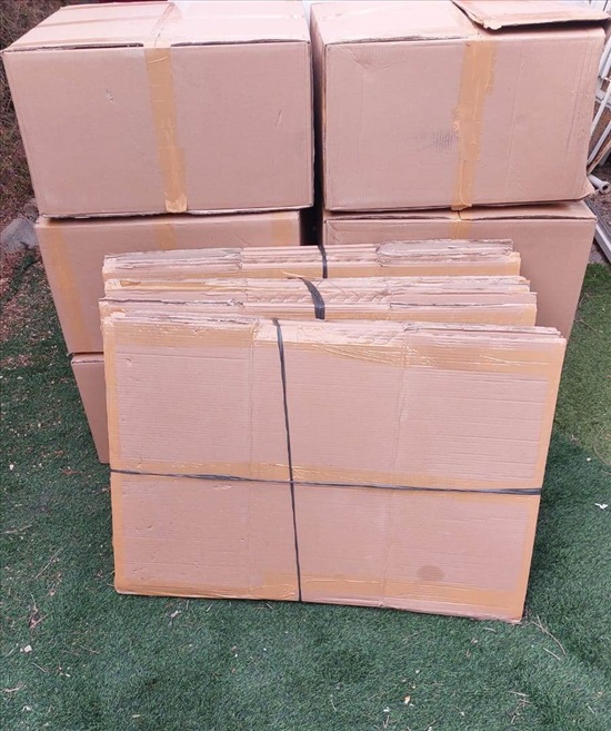 תמונה 2 ,ארגזי קרטון דו-גלי 33x65x65 ס" למכירה בהוד השרון לבית  ארגזי אחסון