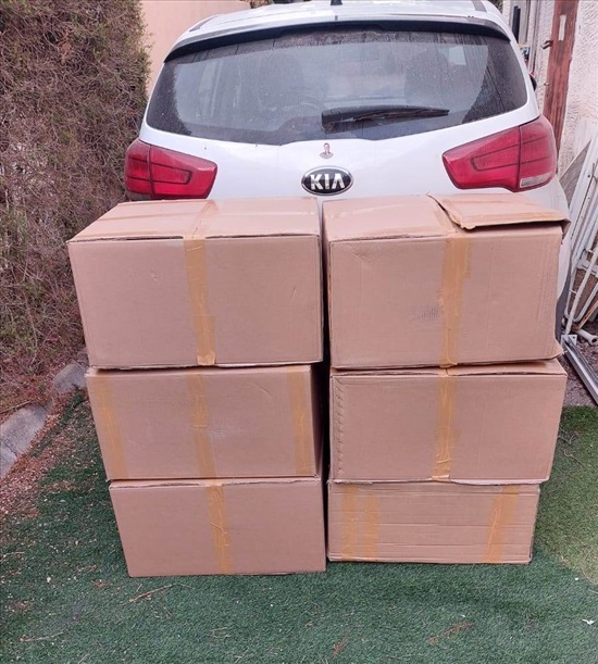 תמונה 3 ,ארגזי קרטון דו-גלי 33x65x65 ס" למכירה בהוד השרון לבית  ארגזי אחסון