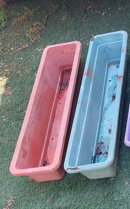 תמונה 1 ,אדניות פלסטיק במידות וצבעים שו למכירה בהוד השרון לבית  חפצי נוי