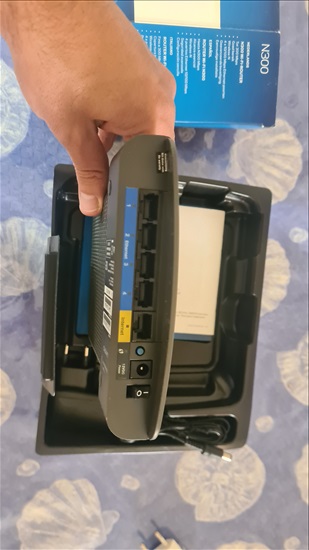 תמונה 2 ,ראוטר Linksys N300 Wi-Fi למכירה בחיפה מחשבים וציוד נלווה  ראוטר