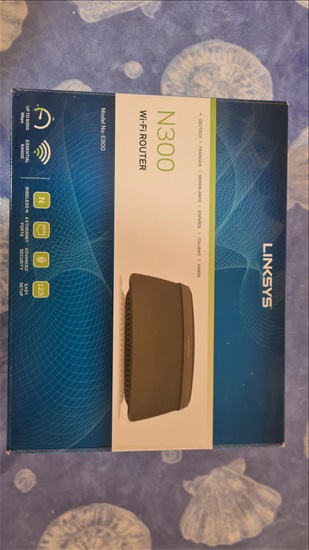 תמונה 1 ,ראוטר Linksys N300 Wi-Fi למכירה בחיפה מחשבים וציוד נלווה  ראוטר