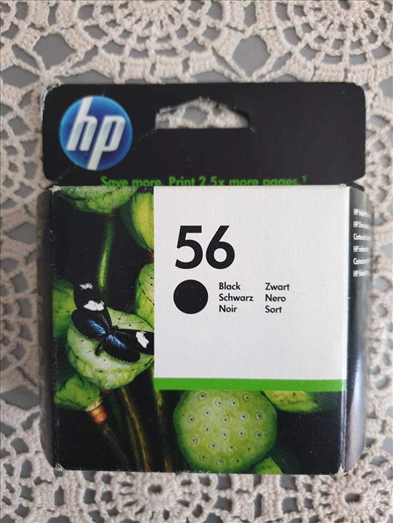 תמונה 1 ,ראש דיו מקורי hp 56 שחור למכירה בלוד מחשבים וציוד נלווה  שונות