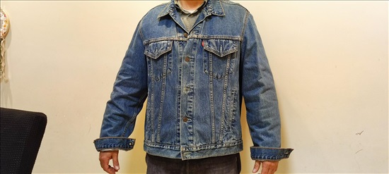 תמונה 4 ,ז'קט ג'ינס Levi's למכירה בחיפה ביגוד ואביזרים  מעילים וג'קטים