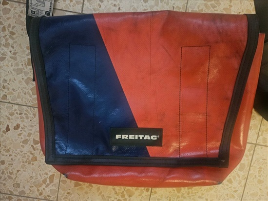 תמונה 1 ,תיק מחומרים ממוחזרים Freitag למכירה בפרדס חנה-כרכור ביגוד ואביזרים  תיקים