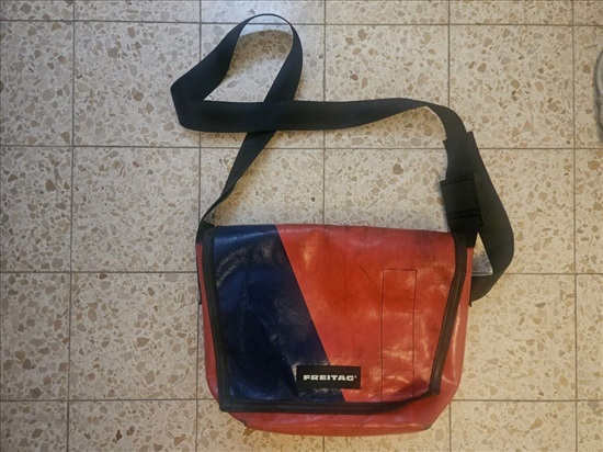 תמונה 2 ,תיק מחומרים ממוחזרים Freitag למכירה בפרדס חנה-כרכור ביגוד ואביזרים  תיקים