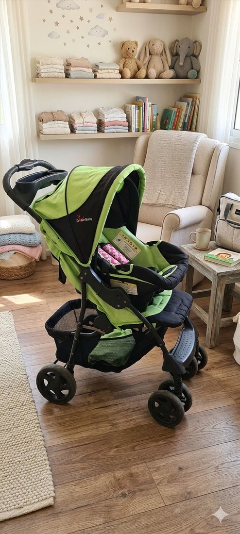 תמונה 1 ,עגלת תינוק + סלקל למכירה בפתח תקווה  לתינוק ולילד  עגלות ועגלות טיול