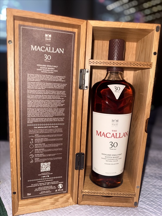 תמונה 1 ,Macallan 30 נדיר לאספנים למכירה בתל אביב אספנות  יינות