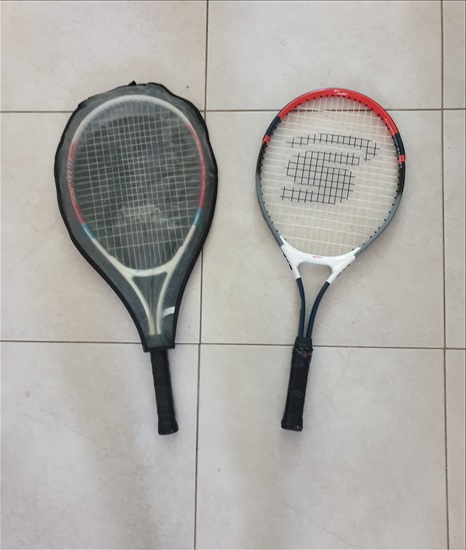 תמונה 1 ,2 מחבטי טניס 25" (לילדים בגיל  למכירה בהרצליה ציוד ספורט  מחבטי טניס