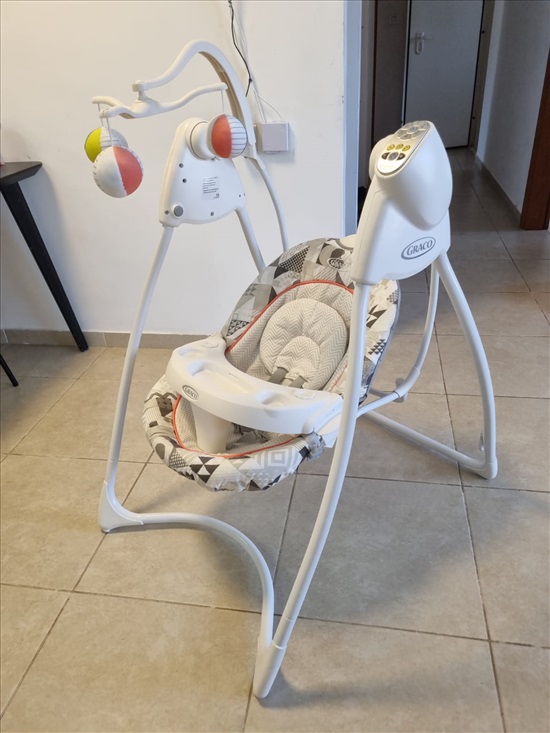 תמונה 2 ,נדנדה חשמלית גרקו למכירה בבת ים לתינוק ולילד  נדנדה