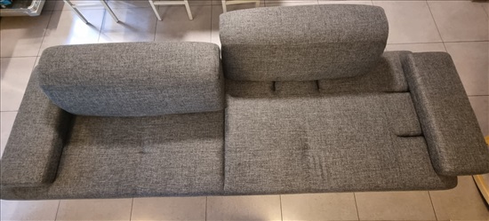 תמונה 1 ,ספת בד 3 מ' מעוצבת למכירה בתל מונד ריהוט  ספות