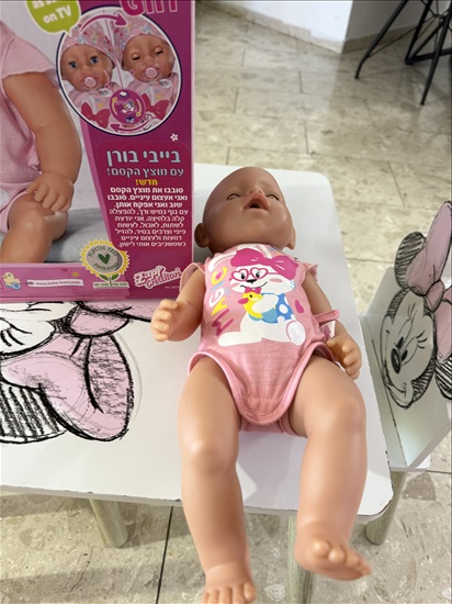 תמונה 4 ,בובת בייבי בורן כחדשה  למכירה בקרית מוצקין לתינוק ולילד  משחקים וצעצועים