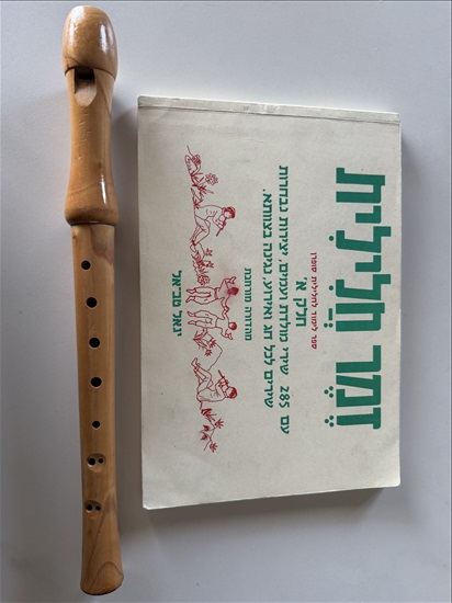 תמונה 1 ,חלילית + ספר לימוד למכירה בגבעת שמואל כלי נגינה  כלי נשיפה