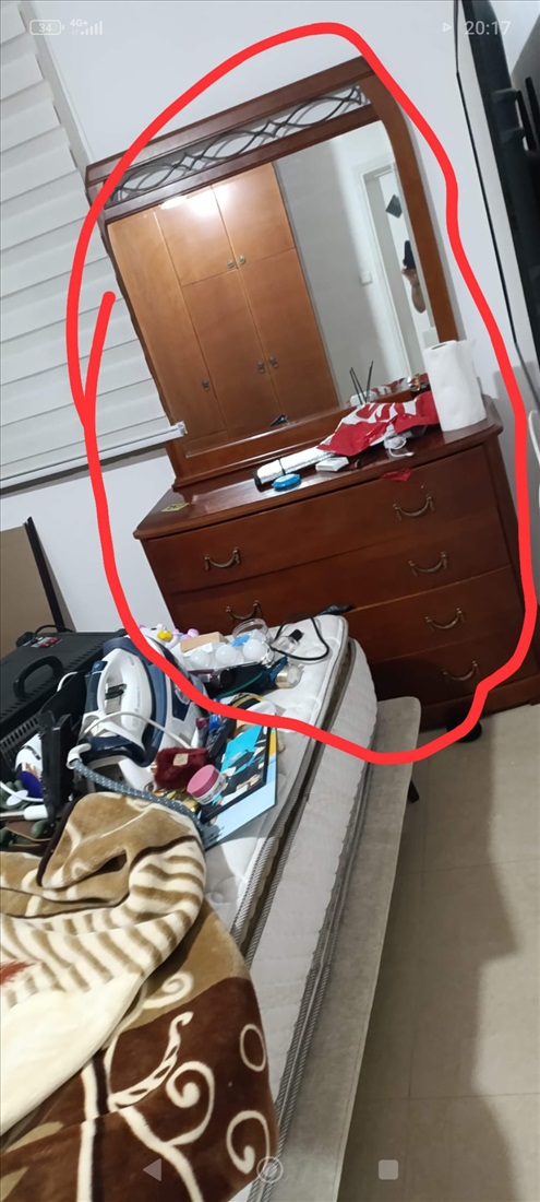 תמונה 1 ,שידת איפור  למכירה בחיפה ריהוט  שידות