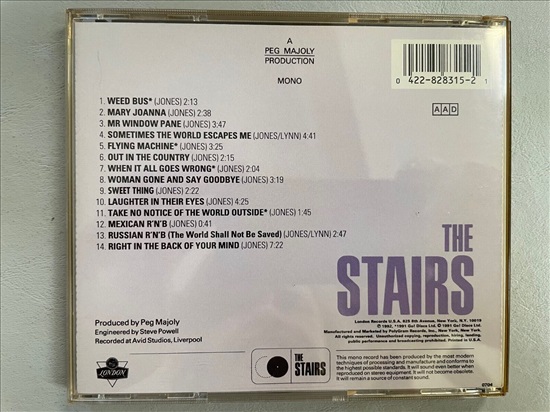 תמונה 2 ,The Stairs  Mexican R' N' B למכירה ברמת השרון מוסיקה וסרטים  cd