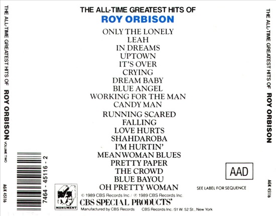תמונה 2 ,The All Time Greatest Hits of  למכירה ברמת השרון מוסיקה וסרטים  cd