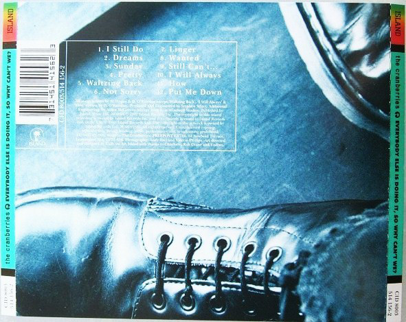 תמונה 2 ,The Cranberries Everybody Else למכירה ברמת השרון מוסיקה וסרטים  cd