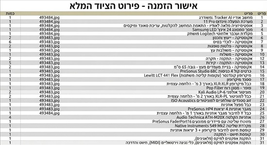 תמונה 1 ,ציוד לאולפן הקלטות למכירה בעכו ציוד לדיג'יי ואולפנים  ציוד לאולפנים